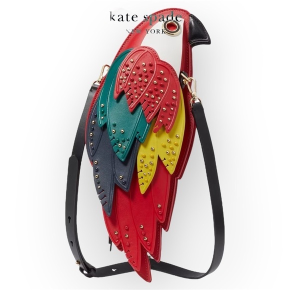 Kate Spade Rio Parrot Crossbody Bag, NWT - Picture 1 of 7